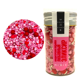 Посыпка MIXIE "Любовный эликсир", 50 гр Изображение Посыпка MIXIE "Любовный эликсир", 50 гр